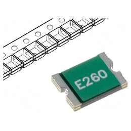 Siguranţă polimerică PTC 2,6A 1812 | Electronic-mag.ro | Componente Electronice