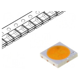 LED SMD 3030 alb 84-110lm 4200K 90 120° 150mA 5,8-6,8V | Electronic-mag.ro | Componente Electronice