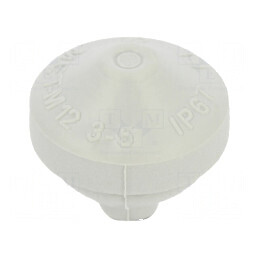 Manșon elastomer TPE gri 3-5mm IP67 MET-M | Electronic-mag.ro | Componente Electronice