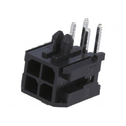 Conector cablu-placă soclu tată 3mm PIN 4 THT 5A 10mΩ | Electronic-mag.ro | Componente Electronice