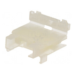 Clemă albă 19mm 30A cablu 1 -30÷100°C UL94V-2 32V | Electronic-mag.ro | Componente Electronice