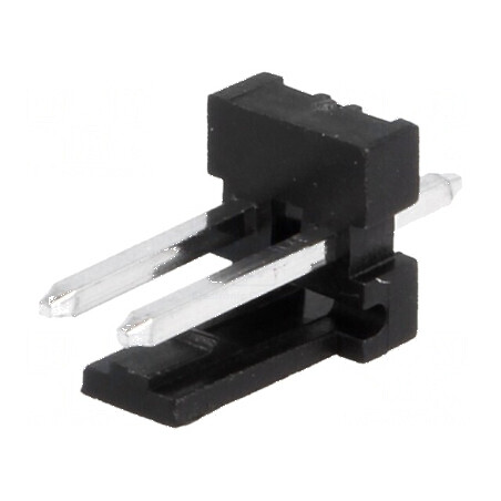 Conector cablu-placă soclu tată PIN 2 3,96mm THT MAS-CON | Electronic-mag.ro | Componente Electronice