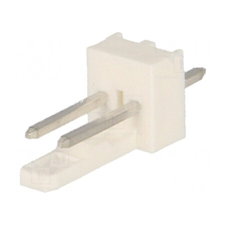 Conector cablu-placă soclu tată KK 254 2,54mm 2 PIN THT 4A | Electronic-mag.ro | Componente Electronice