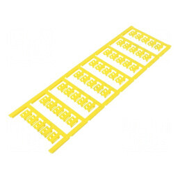 Markere poliamidă 66 galbenă 1,5÷2,5mm -40÷100°C SFC | Electronic-mag.ro | Componente Electronice