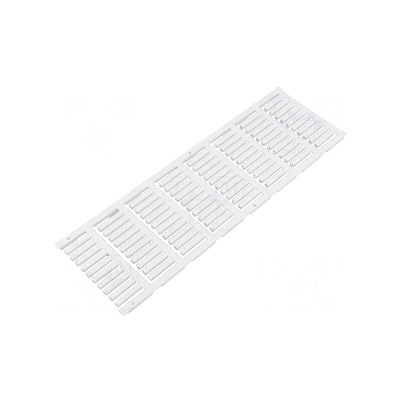 Markere poliamidă 66 albă 2,2÷2,9mm -40÷100°C prin orificiu | Electronic-mag.ro | Componente Electronice