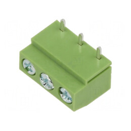Regletă de conexiuni PCB 5mm, 3 piste | Electronic-mag.ro | Componente Electronice