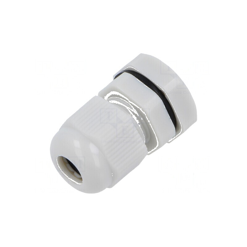 Garnitură etanșare M12 1,5 poliamidă gri deschis | Electronic-mag.ro | Componente Electronice