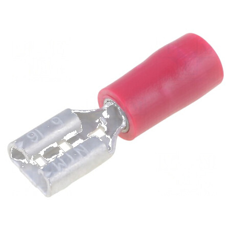 Terminal plat 4,8mm 0,5mm mamă crimpat cablu 0,75÷1,25mm2 | Electronic-mag.ro | Componente Electronice