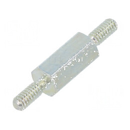 Piuliță distanțieră filetată 8mm M2 hexagonală | Electronic-mag.ro | Componente Electronice