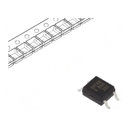 Optocuplor SMD 3,75kV 80V 1 Canal OUT Tranzistori | Electronic-mag.ro | Componente Electronice