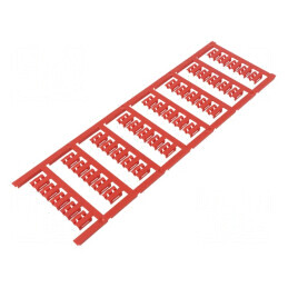 Markere poliamidă 66 roșie 2÷3,5mm -40÷100°C Clichet SFC | Electronic-mag.ro | Componente Electronice