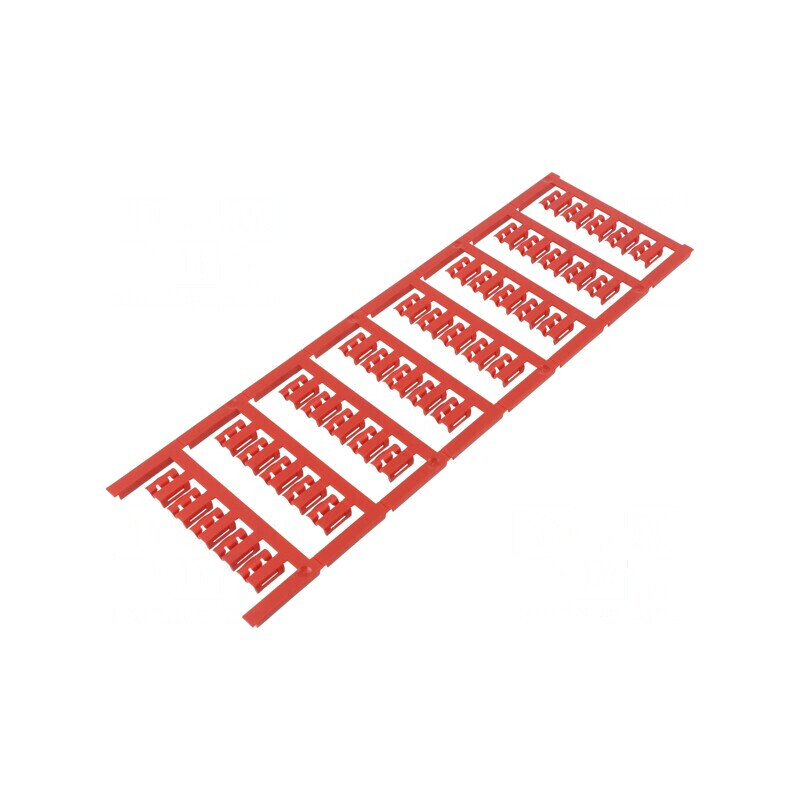 Markere poliamidă 66 roșie 2÷3,5mm -40÷100°C Clichet SFC | Electronic-mag.ro | Componente Electronice