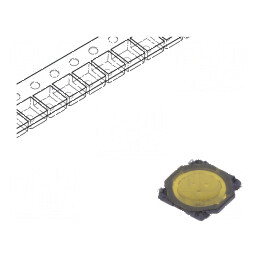 Microîntrerupător TACT SPST 0,05A/12VDC SMT 1,6N | Electronic-mag.ro | Componente Electronice