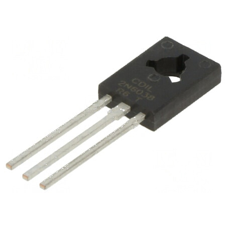 Tranzistor NPN bipolar Darlington 60V 4A 1,5/40W TO126 | Electronic-mag.ro | Componente Electronice