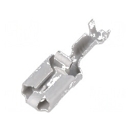 Terminal plat 6,3mm mamă 0,5÷1,5mm2 crimpat pe cablu | Electronic-mag.ro | Componente Electronice
