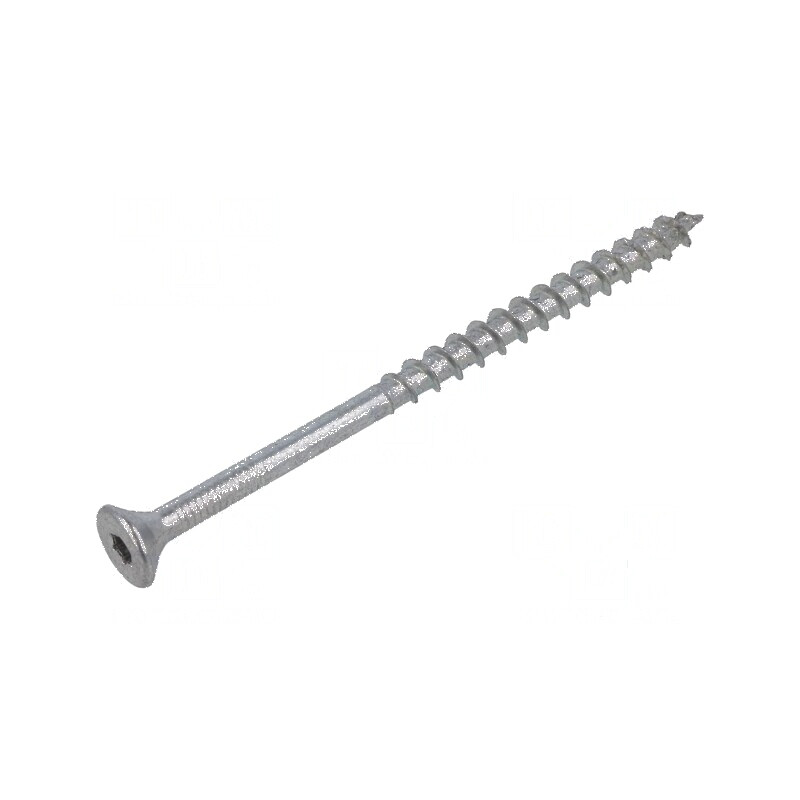 Şurub lemn 5x80 Torx TX20 oţel călit WIROX | Electronic-mag.ro | Componente Electronice