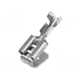 Terminal plat 6,3mm mamă/tată crimpat alamă 0,5-1mm2 | Electronic-mag.ro | Componente Electronice