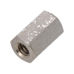 Piuliță distanțieră filetată 8mm UNC4-40 alamă | Electronic-mag.ro | Componente Electronice