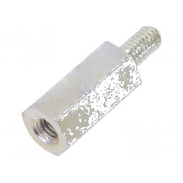 Piuliță distanțieră filetată 12mm M3 | Electronic-mag.ro | Componente Electronice
