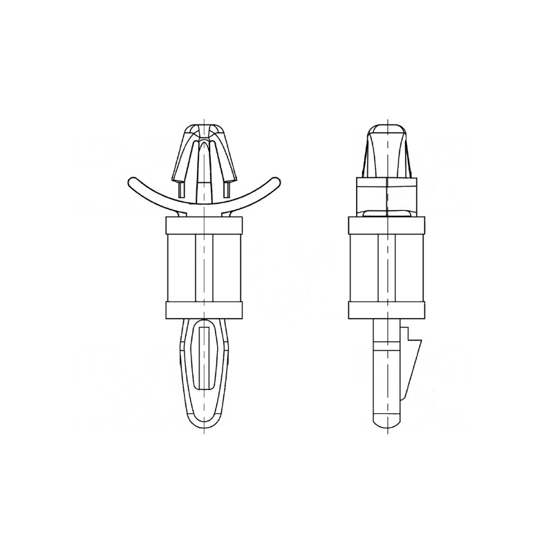 Distanțier PCB Poliamidă 15,9mm Clichet Naturală | Electronic-mag.ro | Componente Electronice