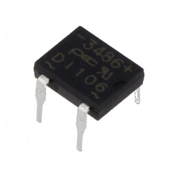 Punte redresoare monofazată Urmax 600V 1A 30A DIP4 | Electronic-mag.ro | Componente Electronice
