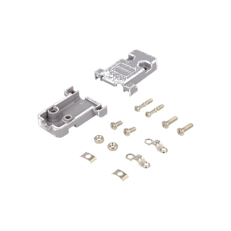 Carcasă pentru conectori D-Sub 9pin și 15pin HD | Electronic-mag.ro | Componente Electronice
