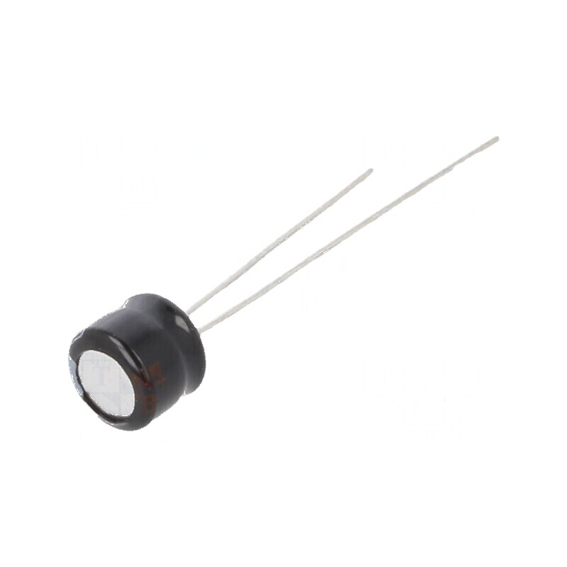Condensator electrolitic THT 22uF 35VDC 6,3x5mm ±20% 1000h | Electronic-mag.ro | Componente Electronice Condensator electrolitic THT 22uF 35VDC 6,3x5mm ±20% 1000h | Electronic-mag.ro | Componente Electronice