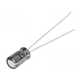 Condensator electrolitic THT 4,7uF 50V Ø4x7mm 1,5mm Raster | Electronic-mag.ro | Componente Electronice