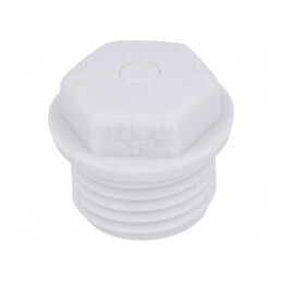 Capac de protecție M20 1,5 IP54 polietilenă gri 20-80°C | Electronic-mag.ro | Componente Electronice