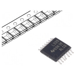 Comparator universal IC Cmp 4 SMT TSSOP14 50nA | Electronic-mag.ro | Componente Electronice