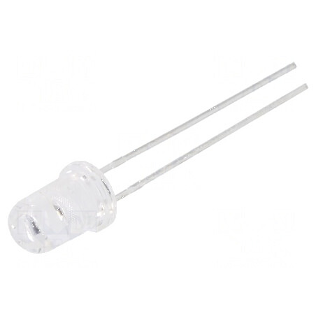 Emițător IR 5mm 940nm transparent 40° THT 20mA 1,2-1,6V | Electronic-mag.ro | Componente Electronice