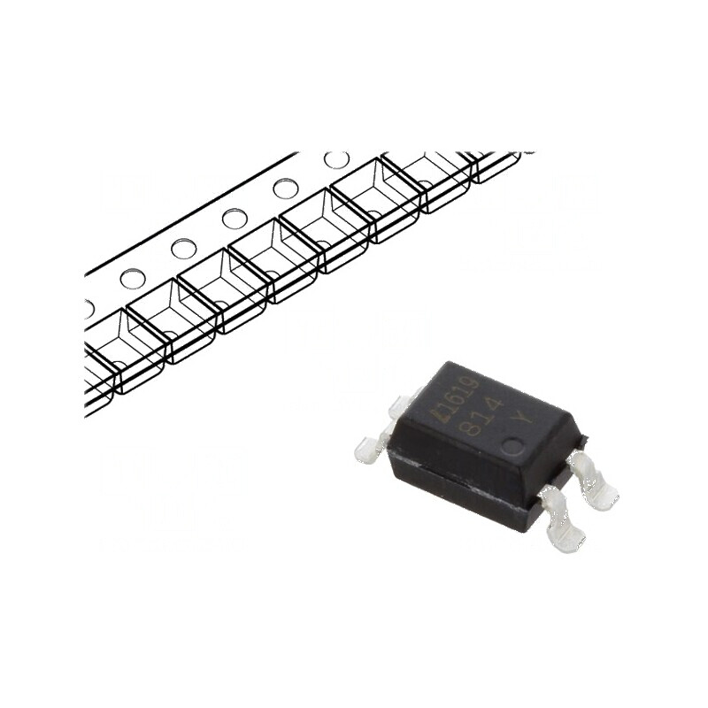 Optocuplor SMD 1 OUT, tranzistori, izolație 5kV, Uce 35V, rolă | Electronic-mag.ro | Componente Electronice Optocuplor SMD 1 OUT, tranzistori, izolație 5kV, Uce 35V, rolă | Electronic-mag.ro | Componente Electronice