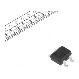 Punte redresoare monofazată Urmax 600V 0,5A 35A MBS | Electronic-mag.ro | Componente Electronice