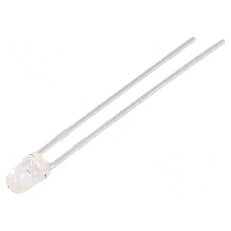 Emițător IR 3mm 940nm transparent 5-10mW 34° THT 20mA | Electronic-mag.ro | Componente Electronice