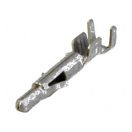 Pin de tată din alamă cositorit 0,5÷2mm² 20AWG÷14AWG vrac 6,35mm | Electronic-mag.ro | Componente Electronice