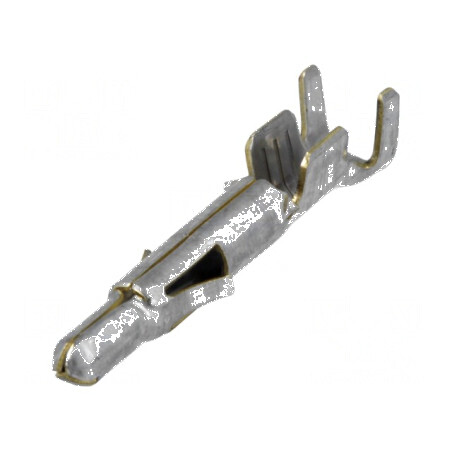 Pin de tată din alamă cositorit 0,5÷2mm² 20AWG÷14AWG vrac 6,35mm | Electronic-mag.ro | Componente Electronice