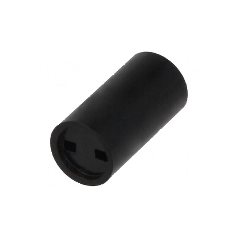 Bucșă distanțare LED 5mm neagră 3mm 8,5mm | Electronic-mag.ro | Componente Electronice