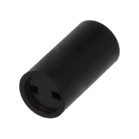 Bucșă distanțare LED 5mm neagră 3mm 8,5mm | Electronic-mag.ro | Componente Electronice