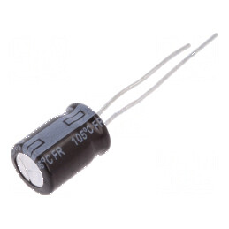 Condensator electrolitic low ESR THT 100uF 35V Ø8x11,5mm | Electronic-mag.ro | Componente Electronice