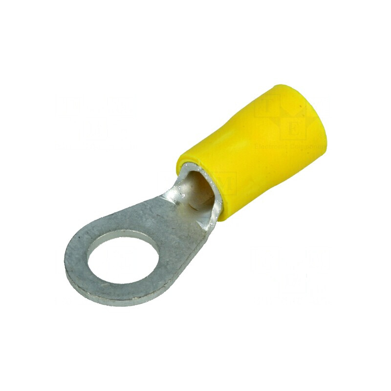 Vârf inelar M6 Ø 6,5mm 2,5-6mm² crimpat cablu izolat | Electronic-mag.ro | Componente Electronice Vârf inelar M6 Ø 6,5mm 2,5-6mm² crimpat cablu izolat | Electronic-mag.ro | Componente Electronice