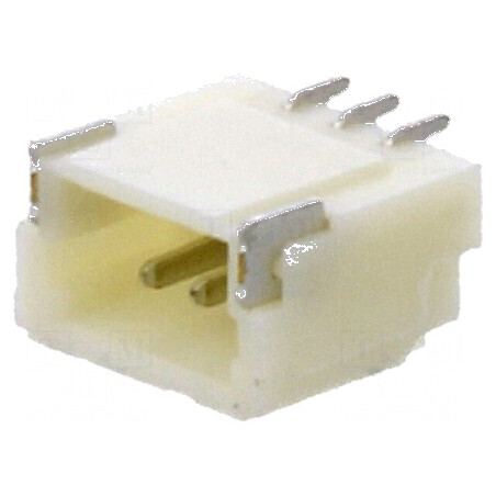 Conector cablu-placă soclu tată 1mm PIN 3 SMT 50V 1A 20mΩ | Electronic-mag.ro | Componente Electronice