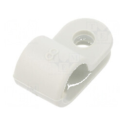 Clipsuri tip P pentru cabluri Ø8mm W: 10mm | Electronic-mag.ro | Componente Electronice