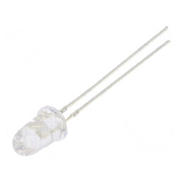 LED 5mm Albastru 25000-30000mcd 8° Convex | Electronic-mag.ro | Componente Electronice