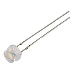 LED 4,8mm albastru 100° convex, Nr. term: 2 | Electronic-mag.ro | Componente Electronice