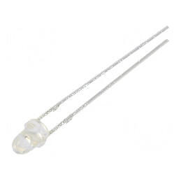 LED 3mm verde 36000-43000mcd 15° convex | Electronic-mag.ro | Componente Electronice