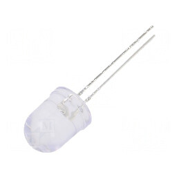 LED 10mm roșie 1120-1560mcd 30° convex | Electronic-mag.ro | Componente Electronice