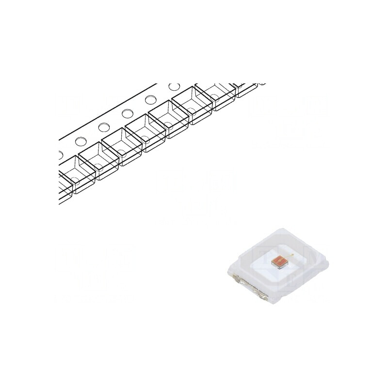 LED 2835 Plat 2,8x3,5mm 120° - Pmax 300mW, P opt 45mW | Electronic-mag.ro | Componente Electronice