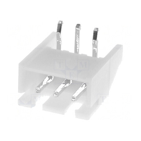 Conector cablu-placă soclu tată XH 2,5mm PIN 3 THT 250V 3A | Electronic-mag.ro | Componente Electronice