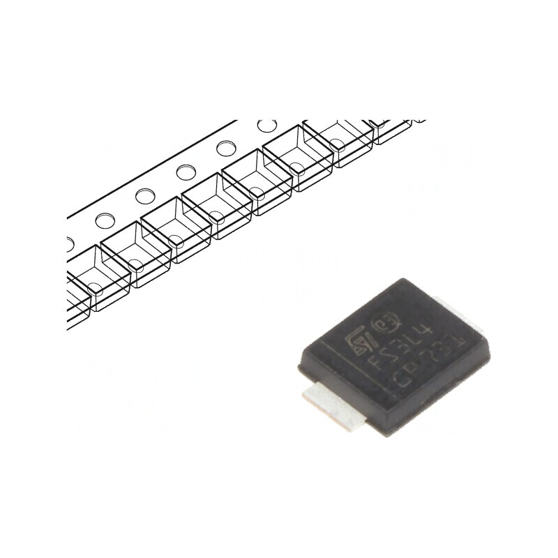 Diodă Schottky SMD 40V 3A SMB rolă bandă | Electronic-mag.ro | Componente Electronice Diodă Schottky SMD 40V 3A SMB rolă bandă | Electronic-mag.ro | Componente Electronice