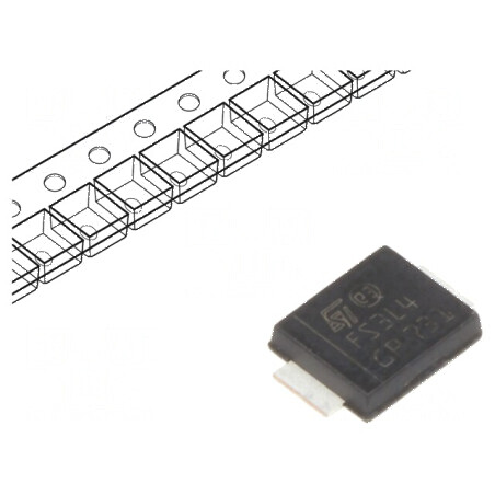 Diodă Schottky SMD 40V 3A SMB rolă bandă | Electronic-mag.ro | Componente Electronice